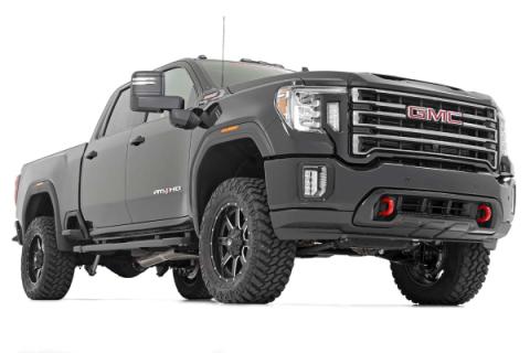 3.0 Inch GM Bolt-On Suspension Lift Kit w/ Vertex For 2020 2500HD 2WD/4WD Rough Country