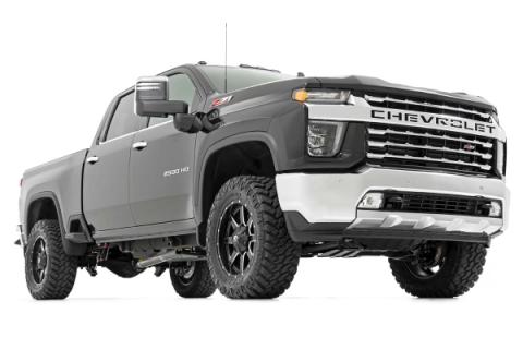 3.0 Inch GM Bolt-On Suspension Lift Kit w/ Vertex For 2020 2500HD 2WD/4WD Rough Country