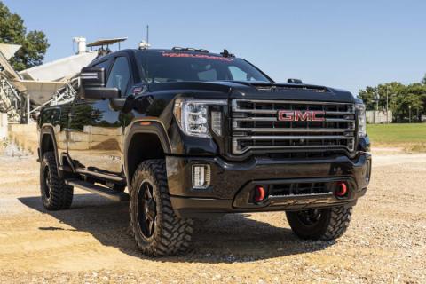 3.0 Inch GM Bolt-On Suspension Lift Kit w/ Vertex For 2020 2500HD 2WD/4WD Rough Country