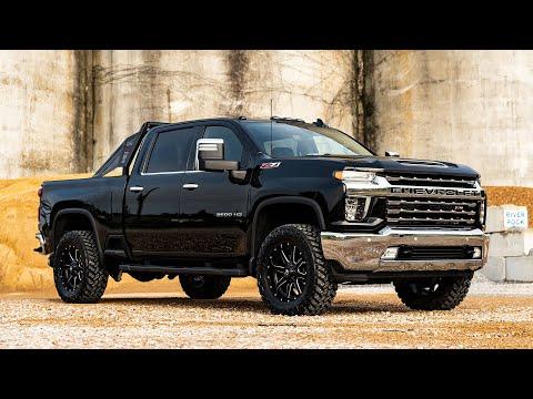 1.5-2 Inch Leveling Torsion Bar Keys w/N3 Shocks 20-Up Silverado/Sierra 2500HD/3500HD Rough Country