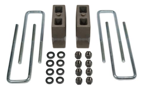 5.5 Inch Rear Block &amp; U-Bolt Kit 69-72 Chevy Truck/GMC Truck/Suburban 1/2 &amp; 3/4 Ton 4WD/Chevy Blazer/GMC Jimmy 1/2 Ton 4WD Tuff Country