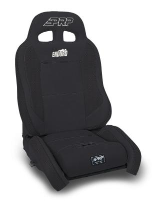 EnduroCrawl Reclining Suspension Seat Black Vinyl Driver PRP Seats
