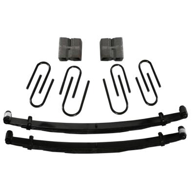 Lift Kit 6 Inch Lift 73-86 Chevrolet K10 Suburban Includes Front Leaf Springs Front/Rear U Bolt Kits Bushing Kit Rear Block Brake Line Brackets Skyjacker