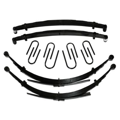 Lift Kit 6 Inch Lift 75-87 Jimmy Includes Front/Rear Leaf Springs Front/Rear U Bolt Kits Bushing Kit Brake Line Brackets Skyjacker