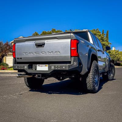 24-Present Toyota Tacoma Octane Rear Bumper - No Parking Sensors Chassis Unlimited