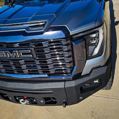 24-Present GMC Sierra 2500/3500 Attitude Front Winch Bumper No Parking Sensors Chassis Unlimited