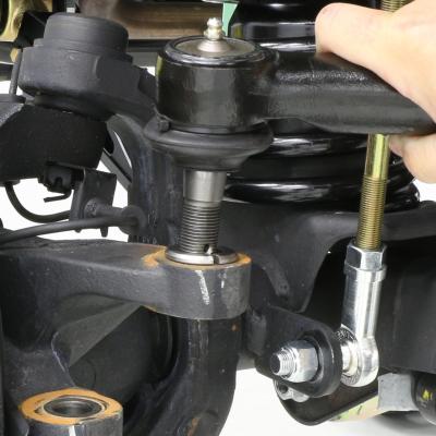 Currectlync Steering System 07-18 Wrangler JK w/Flipped Drag Link 1 1/2 Inch Diameter Tube Tie Rod/Forged Drag Link/Forged Tie Rod Ends Premium Jam Nuts And Adjuster RockJock 4x4
