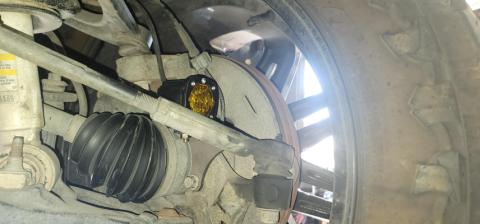 Steering Knuckle Light Mounts 07-19 Silverado/Sierra 1500/Yukon/ Escalade