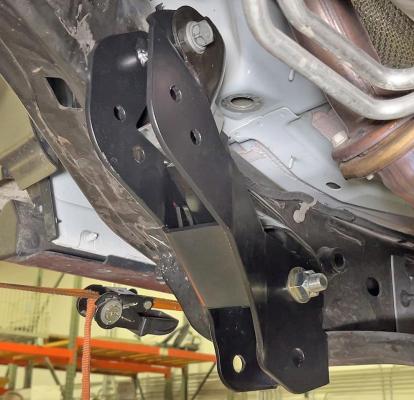 JK Geometry Correction Frame Brackets for Front Control Arms RockJock 4X4