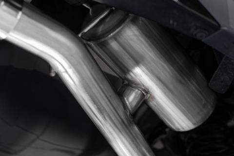 23-Up Acura Integra 1.5L and 22-Up Honda Civic SI 1.5L Armor Pro T304SS, 3 Inch Cat-Back, 2.5 Inch Dual Split Rear with CF Tips MBRP