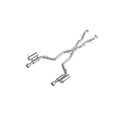 11-Present Dodge Durango 5.7L, Armor Lite 3-Inch Cat-Back Dual Split Rear, Street Profile MBRP