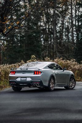 24-Up Ford Mustang GT 5.0L Armor Lite Aluminized Steel 3 Inch Cat-Back Dual Split Rear with Quad Tips Street Profile MBRP