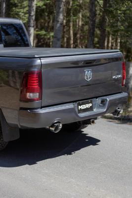 2009-2018 Ram 1500 and 2019-2024 Ram 1500 5.7L Hemi Exhaust Tips, Armor Pro 5 Inch OD Dual Wall Angle Cut. Sold In Pairs MBRP