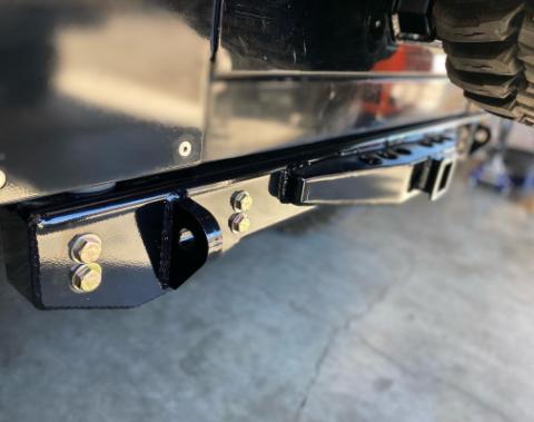 1997-2006 Jeep Wrangler TJ Rear Crossmember Bumper Bare Steel GateKeeper Off-Road