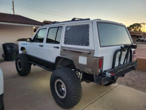 1984-2001 Jeep Cherokee XJ Molle Panel Rear Window Replacement Kit GateKeeper Off-Road