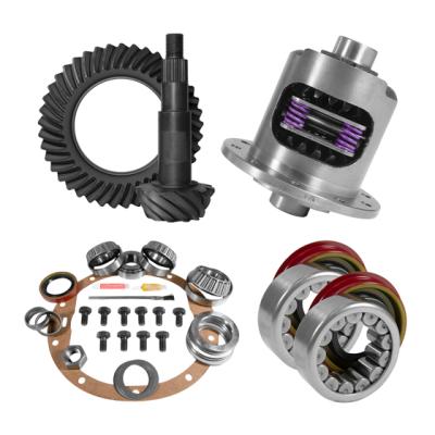 8.5 inch GM 4.11 Rear Ring and Pinion Install Kit 30 Spline Positraction Axle Bearings and Seals Yukon Gear &amp; Axle