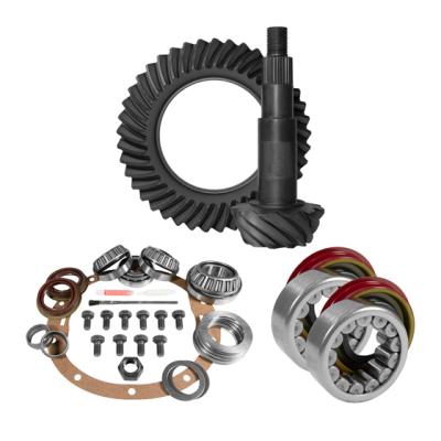 8.6 inch GM 4.11 Rear Ring and Pinion Install Kit Axle Bearings and Seal Yukon Gear &amp; Axle