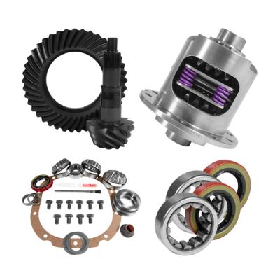 8.8 inch Ford 4.88 Rear Ring and Pinion Install Kit 31 Spline Positraction 2.53 inch Axle Bearings Yukon Gear &amp; Axle