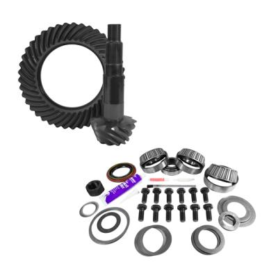 11.25 inch Dana 80 4.30 Rear Ring and Pinion Install Kit 4.125 inch OD Head Bearing Yukon Gear &amp; Axle