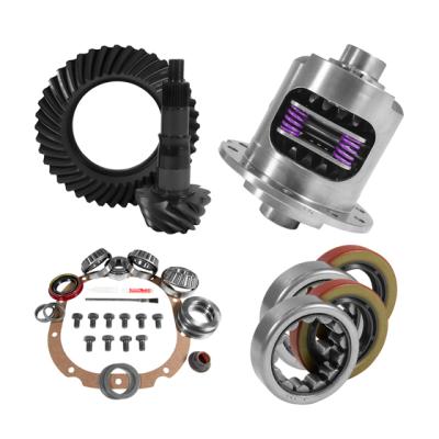 8.8 inch Ford 3.55 Rear Ring and Pinion Install Kit 2.25 inch OD Axle Bearings and Seals Yukon Gear &amp; Axle