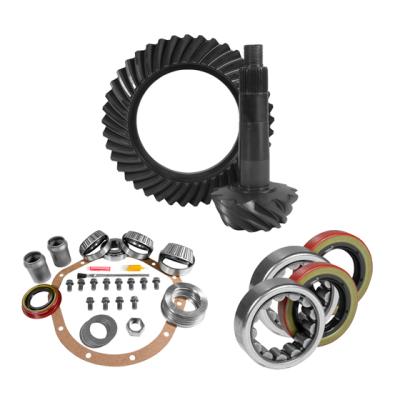 8.875 inch GM 12T Thick 3.73 Rear Ring and Pinion Install Kit Axle Bearings and Seals Yukon Gear &amp; Axle