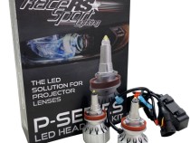 H11 P-Series Projector Perfect Beam 60-Watt LED Headlight Upgrades - True 360 Degree Down Road Pattern Race Sport Lighting