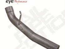 Exhaust Pipe 5 Inch 07.5-10 Silverado/Sierra 2500/3500 Diesel Second Section Pass Steel Exhaust Tail Pipe Diamond Eye