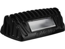 1x2 65 Degree DC Power Scene Light Amber LED Black Housing RIGID Industries