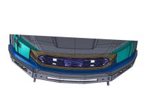 2021-2023 Ford F150 Octane Front Bumper- No Parking Sensors Chassis Unlimited