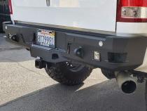 2011-2014 GMC 2500HD/3500HD Octane Rear Bumper W/ Parking Sensors Chassis Unlimited