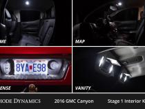 Interior LED Kit for 2015-2022 GMC Canyon, Cool White Stage 2 Diode Dynamics