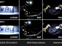 Interior LED Kit for 2010-2015 Chevrolet Camaro,  Cool White Stage 2 Diode Dynamics