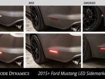 LED Sidemarkers for 2015-2021 EU/AU Ford Mustang, Smoked (pair)