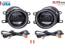 Elite Series Fog Lamps for 2006-2012 Toyota RAV4 Pair Cool White 6000K Diode Dynamics