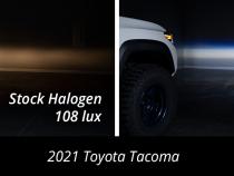 Elite Series Fog Lamps for 2013-2021 Toyota Tacoma Pair Cool White 6000K Diode Dynamics