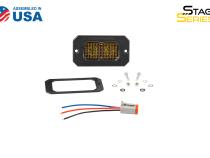 Stage Series 2 Inch LED Pod, Sport Yellow Fog Flush ABL Each