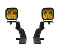 SS3 LED Ditch Light Kit for 2017-2020 Ford Raptor, Sport Yellow Combo Diode Dynamics