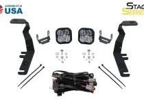 SS3 LED Ditch Light Kit for 2017-2020 Ford Raptor, Sport Yellow Combo Diode Dynamics
