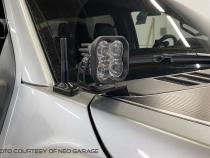 SS3 LED Ditch Light Kit for 2017-2020 Ford Raptor, Sport Yellow Combo Diode Dynamics