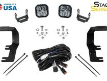 Ditch Light Brackets for 2014-2019 Silverado/Sierra Diode Dynamics