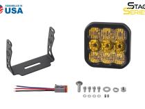 SS5 LED Pod Sport Yellow Flood Single Diode Dynamics