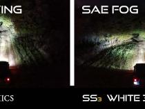 SS3 LED Fog Light Kit for 2013-2016 Honda CR-Z White SAE Fog Pro w/ Backlight Diode Dynamics