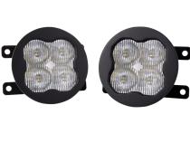 SS3 LED Fog Light Kit for 2010-2014 Honda Insight White SAE Fog Pro w/ Backlight Diode Dynamics