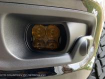 SS3 LED Fog Light Kit for 2019-2021 Ram 1500 (non-LED) White SAE Fog Sport w/ Backlight Diode Dynamics