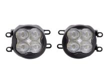 SS3 LED Fog Light Kit for 2006-2008 Toyota Solara White SAE Fog Pro w/ Backlight Diode Dynamics