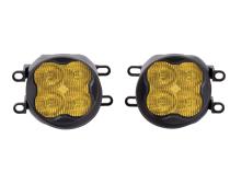 SS3 LED Fog Light Kit for 2011-2017 Lexus CT200h Yellow SAE Fog Pro w/ Backlight Diode Dynamics