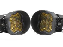 SS3 LED Fog Light Kit for 2009-2014 Toyota Venza Yellow SAE Fog Pro w/ Backlight Diode Dynamics
