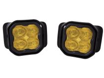 SS3 LED Fog Light Kit for 2015-2020 Ford F-150 Yellow SAE Fog Pro w/ Backlight Diode Dynamics