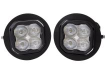 SS3 LED Fog Light Kit for 2008-2017 Toyota Sequoia White SAE Fog Sport w/ Backlight Diode Dynamics