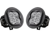 SS3 LED Fog Light Kit for 2007-2013 Toyota Tundra White SAE Fog Pro w/ Backlight Diode Dynamics